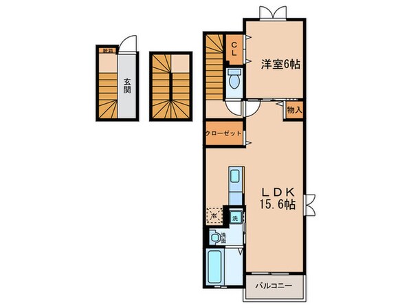 エタ－ナルⅡの物件間取画像